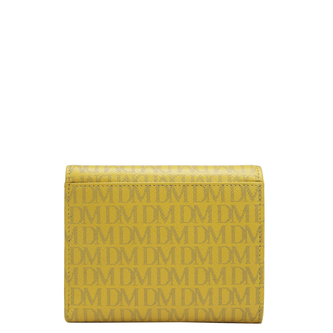 Monogram Leather Ladies Wallet - Minion