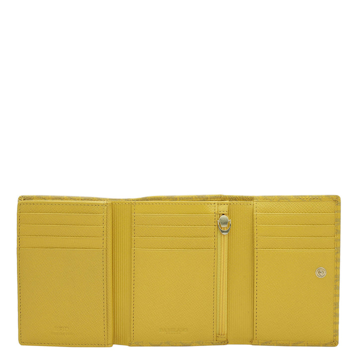 Monogram Leather Ladies Wallet - Minion