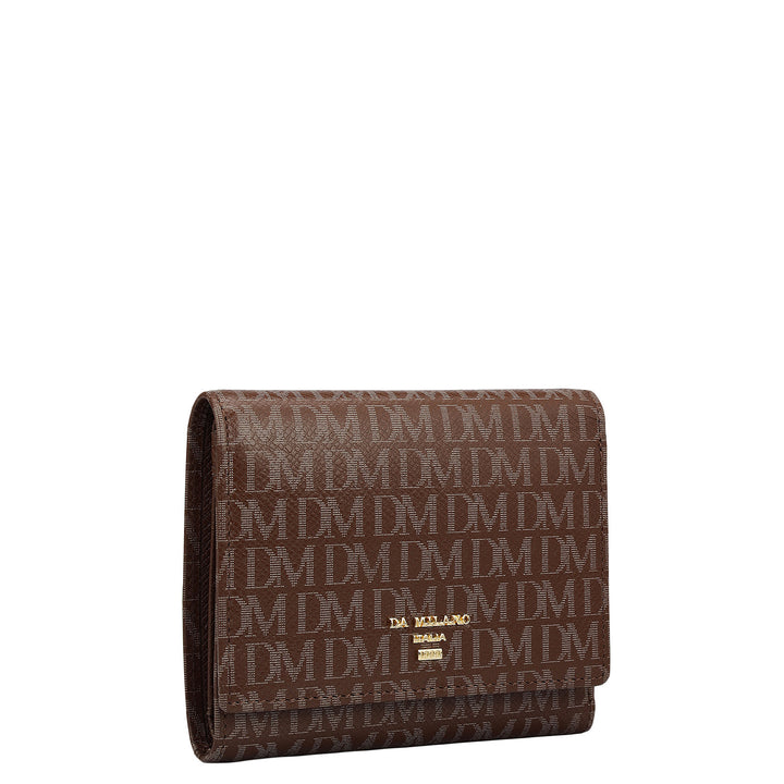 Monogram Leather Ladies Wallet - Date