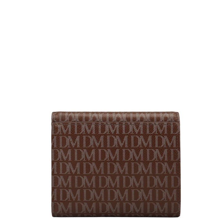 Monogram Leather Ladies Wallet - Date
