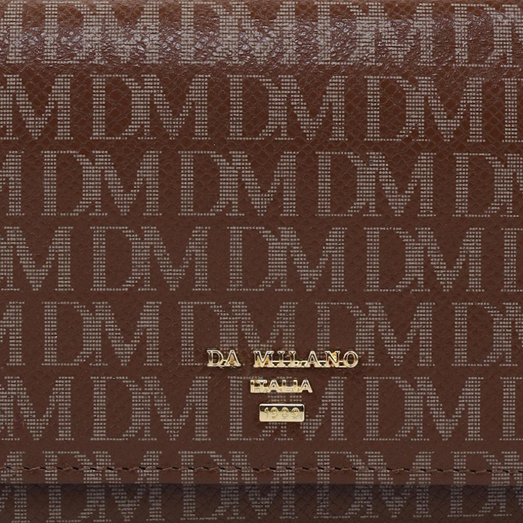 Monogram Leather Ladies Wallet - Date