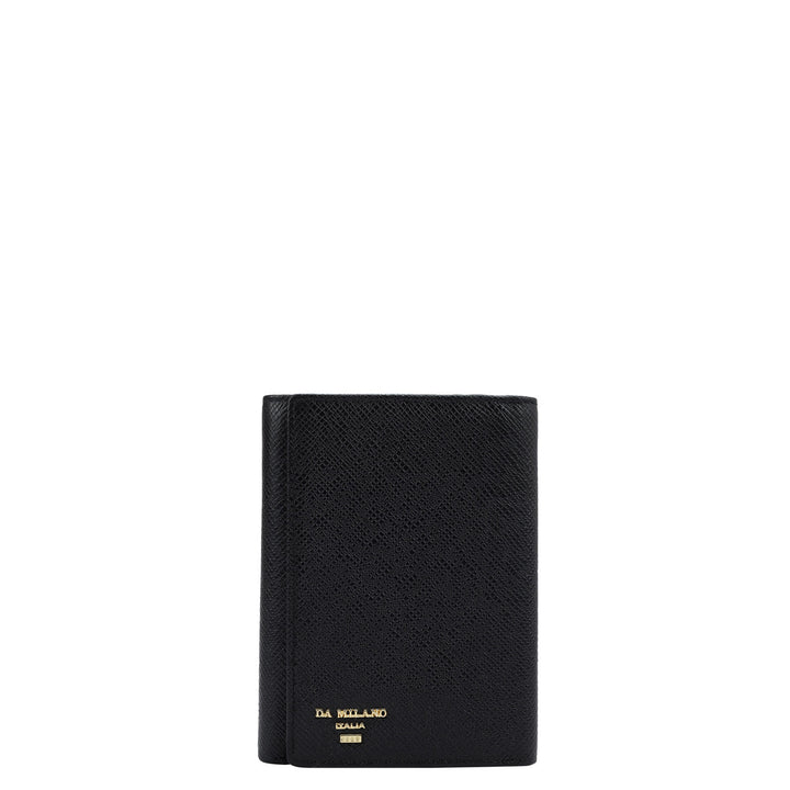 Franzy Leather Ladies Wallet - Black