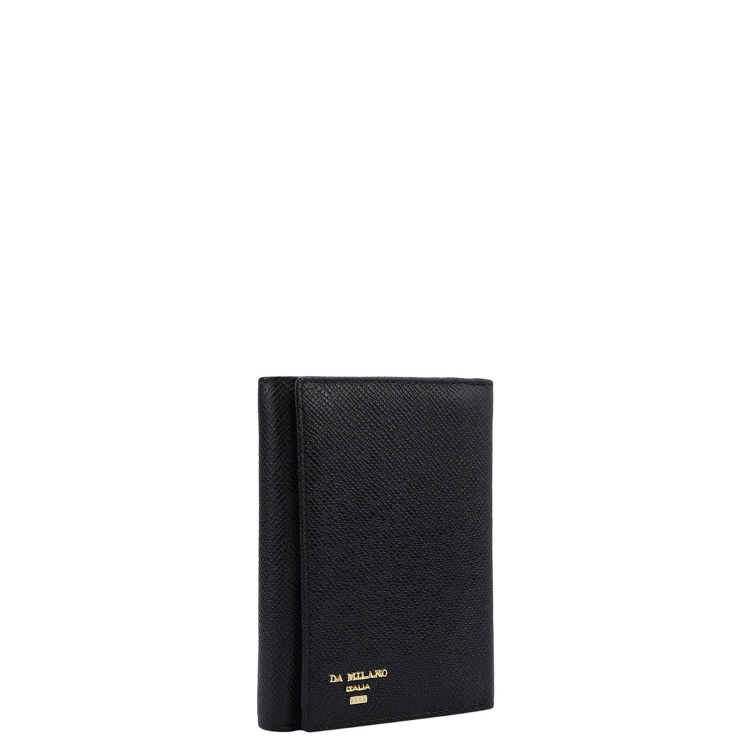 Franzy Leather Ladies Wallet - Black