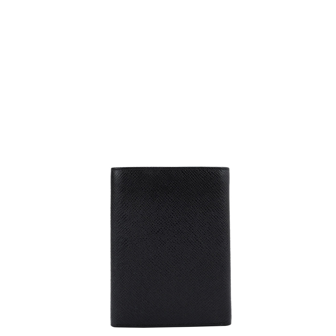 Franzy Leather Ladies Wallet - Black