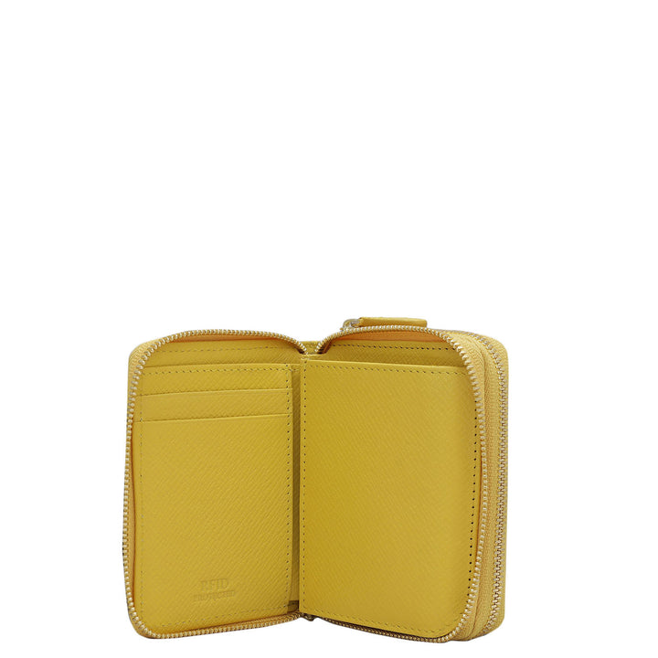 Monogram Leather Ladies Wallet - Minion