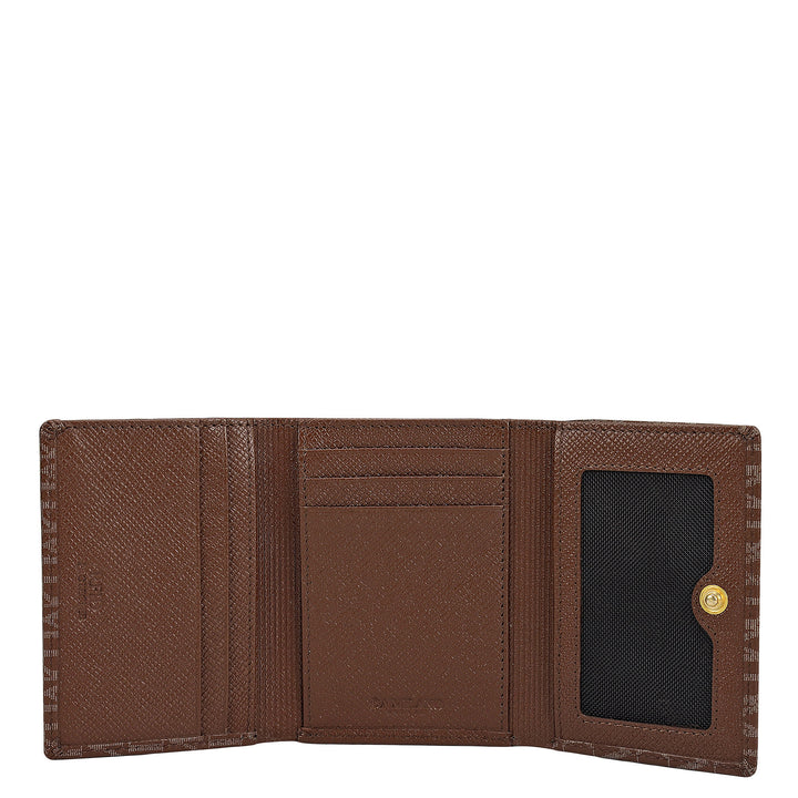 Monogram Leather Ladies Wallet - Date