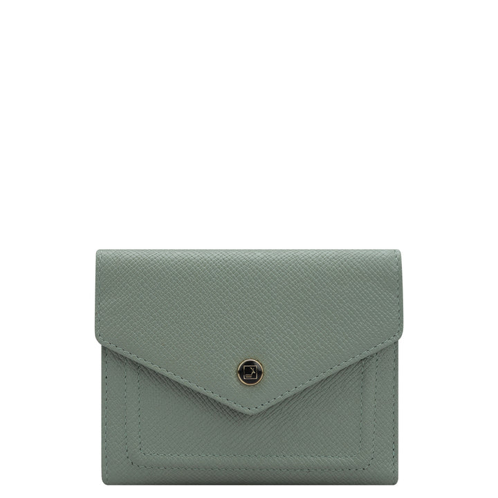 Franzy Leather Ladies Wallet - Jade
