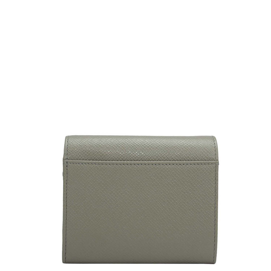 Franzy Leather Ladies Wallet - Stone Grey