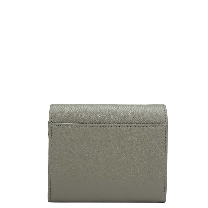Franzy Leather Ladies Wallet - Stone Grey