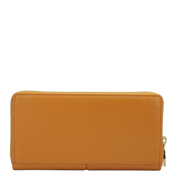 Franzy Leather Ladies Wallet - Flame