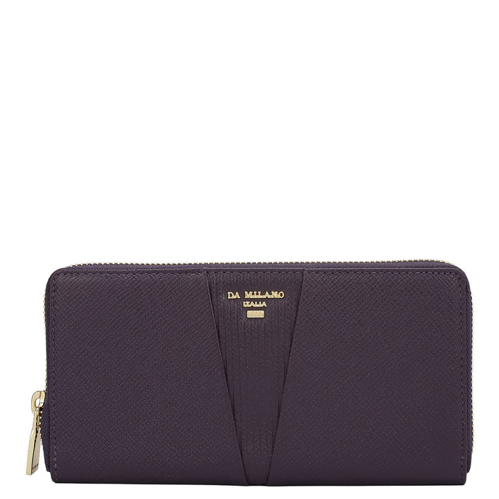 Franzy Leather Ladies Wallet - Grapevine