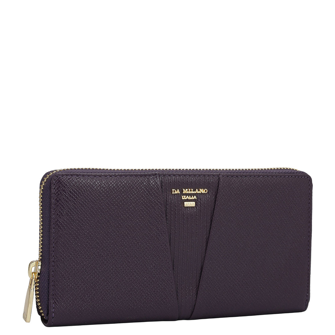 Franzy Leather Ladies Wallet - Grapevine