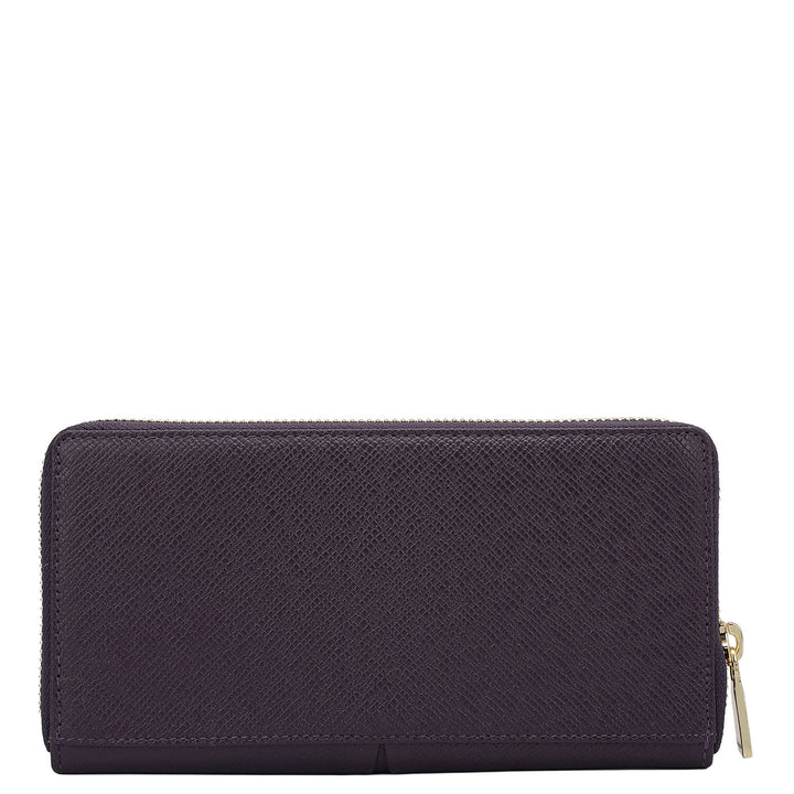 Franzy Leather Ladies Wallet - Grapevine