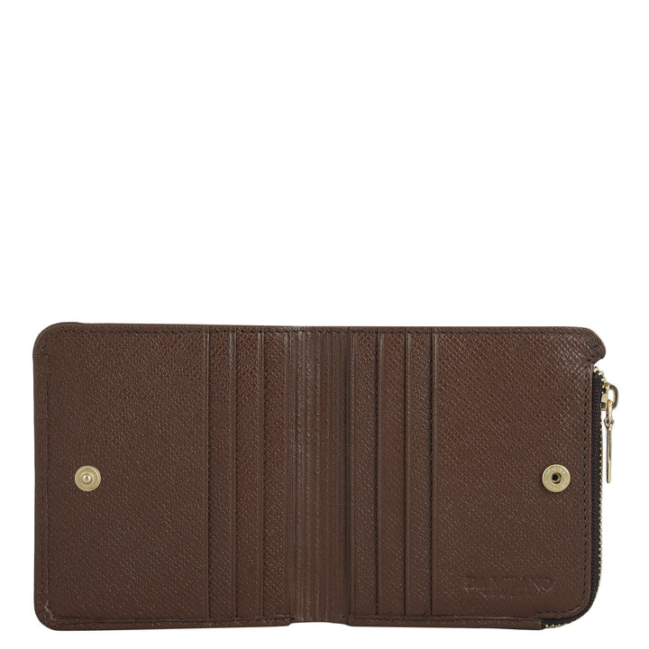 Croco Leather Ladies Wallet - Date