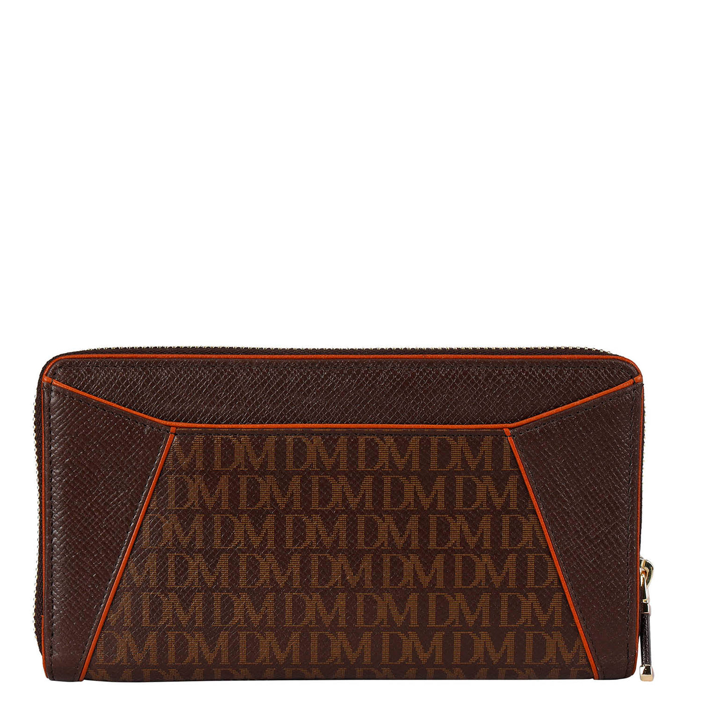Monogram Franzy Leather Ladies Wallet - Oak