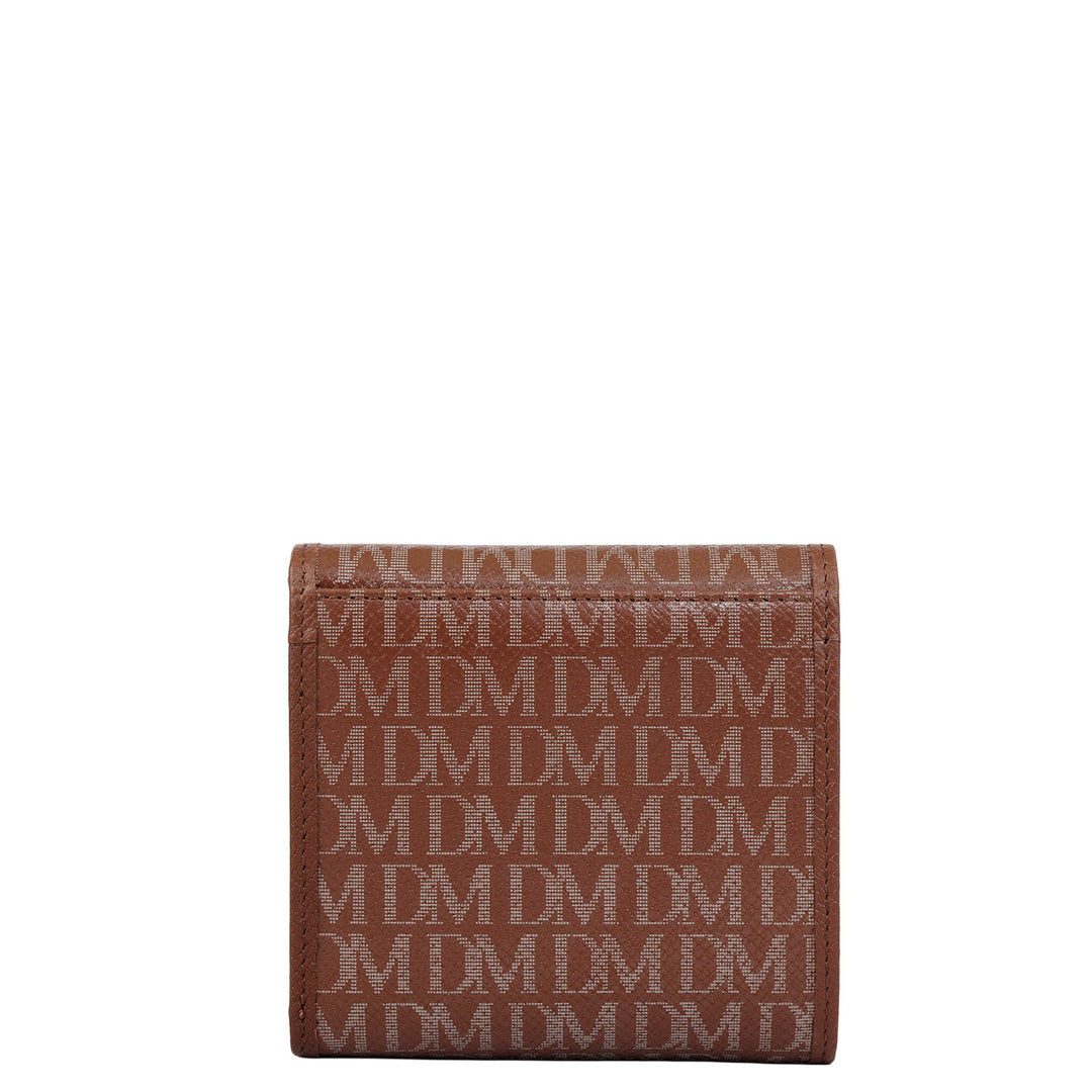 Monogram Leather Ladies Wallet - Date