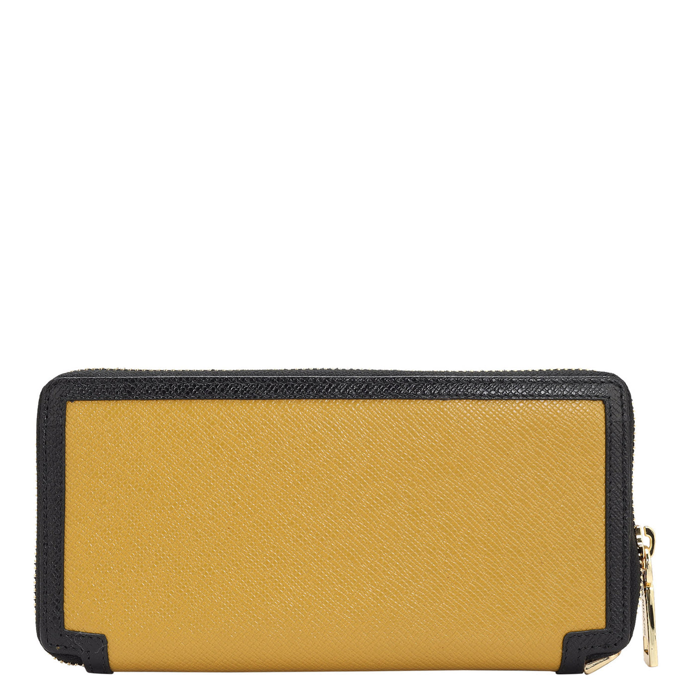 Franzy Leather Ladies Wallet - Mustard