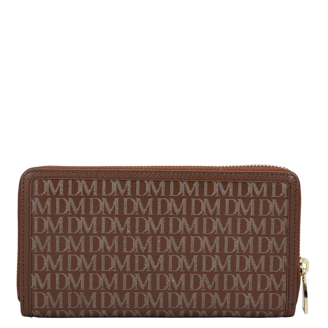 Monogram Franzy Leather Ladies Wallet - Date
