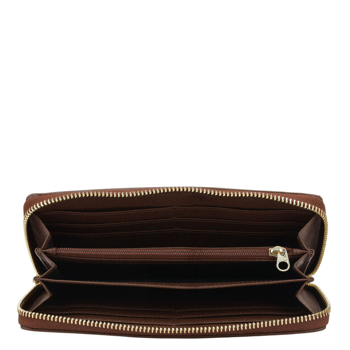 Monogram Franzy Leather Ladies Wallet - Date