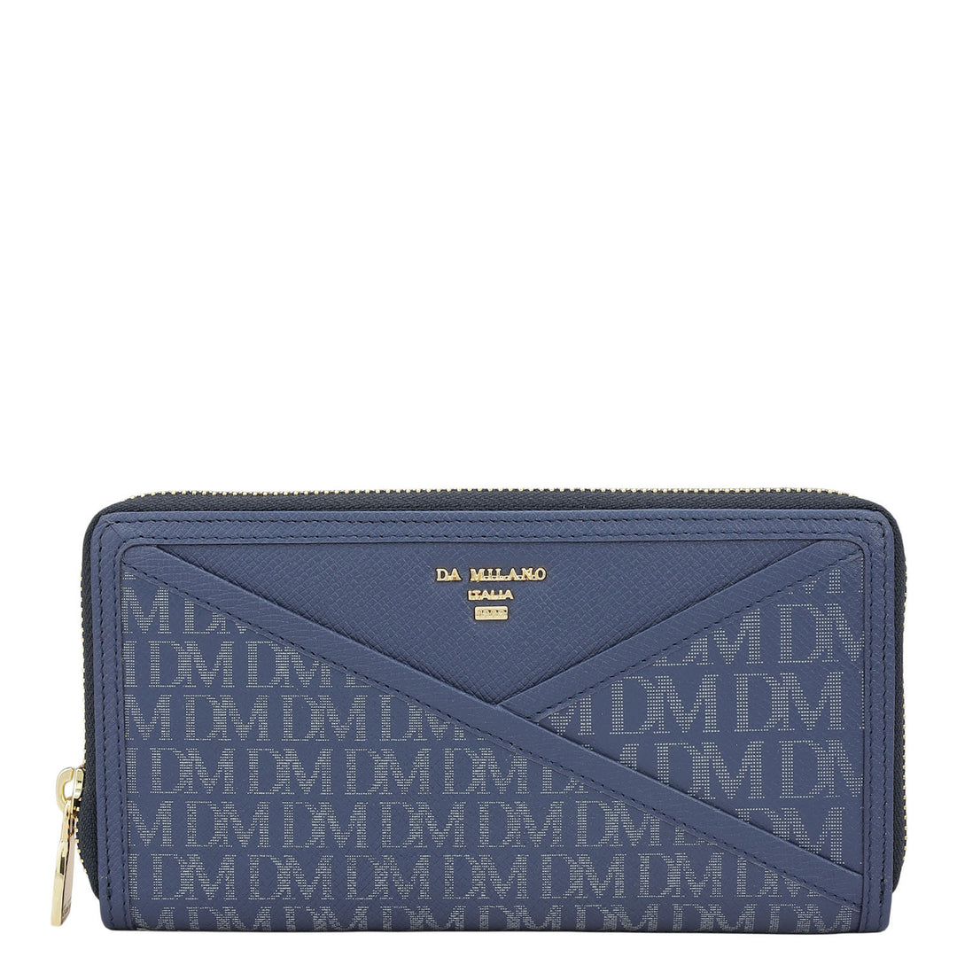 Monogram Franzy Leather Ladies Wallet - Stardust