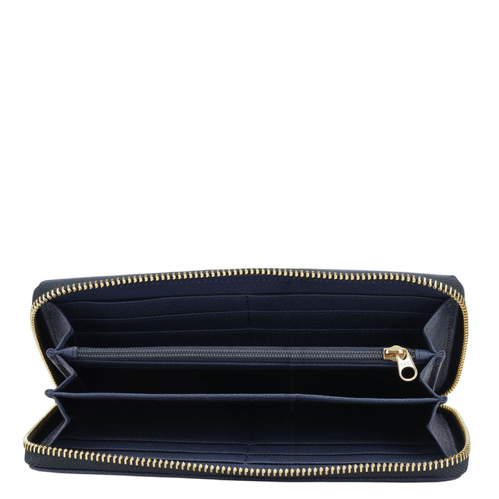 Monogram Franzy Leather Ladies Wallet - Stardust