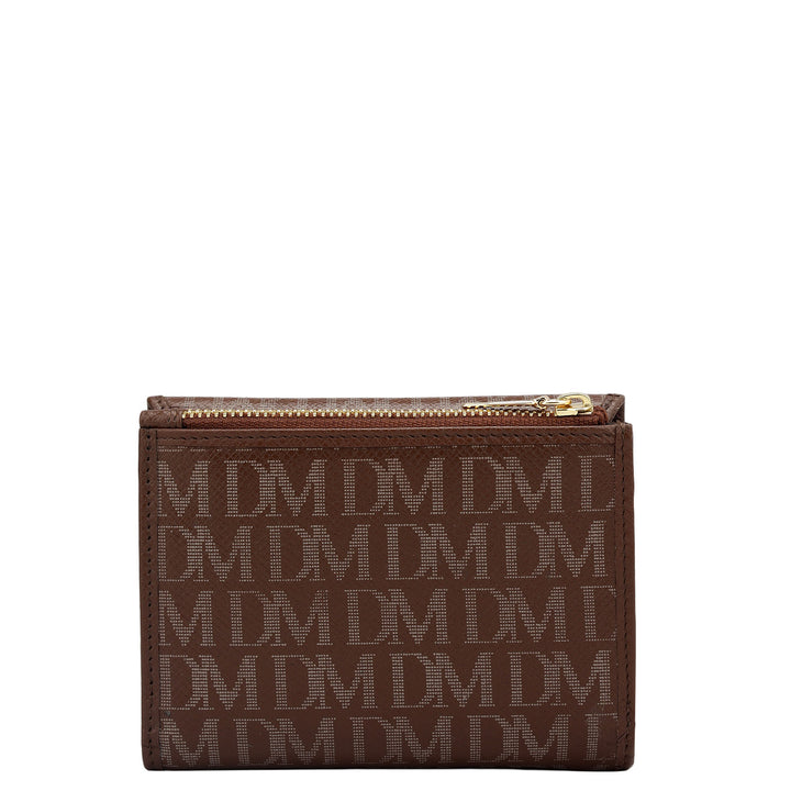 Monogram Leather Ladies Wallet - Date