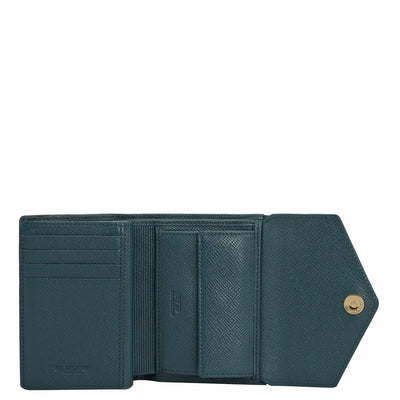Monogram Leather Ladies Wallet - Octane
