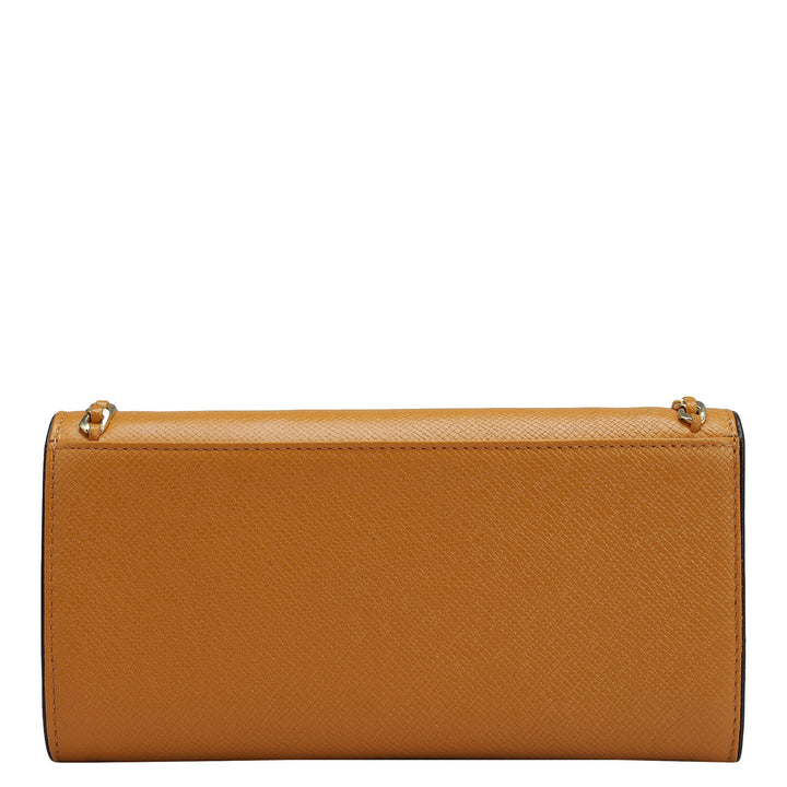 Franzy Leather Ladies Wallet - Flame