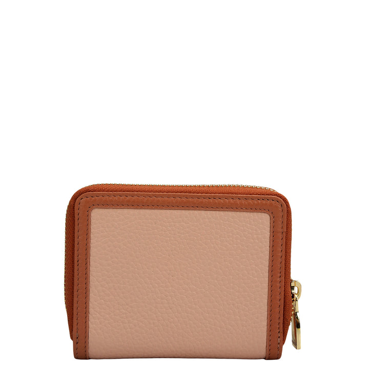 Wax Leather Ladies Wallet - Feather