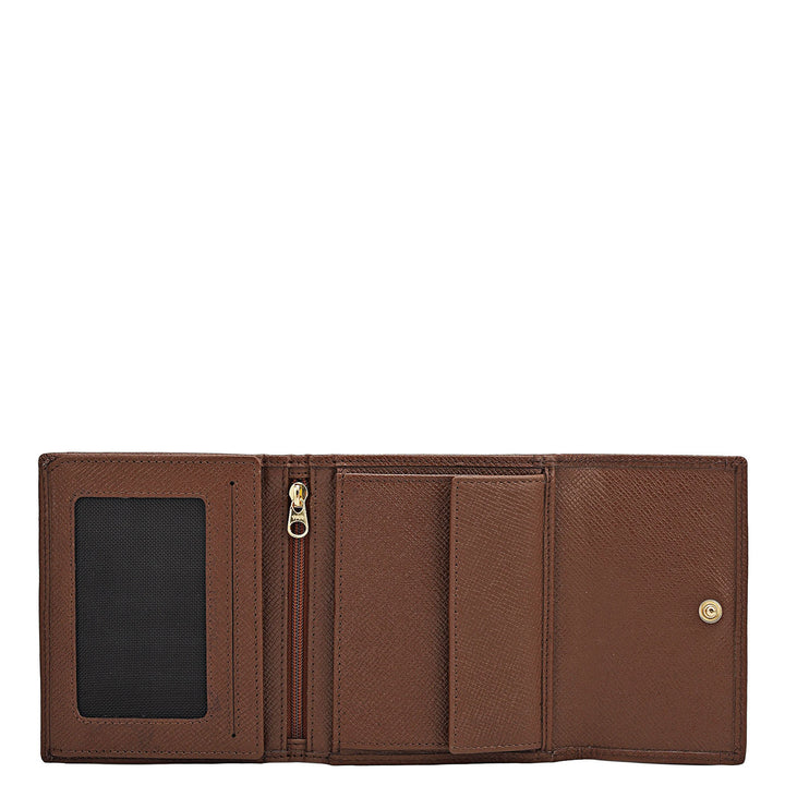 Croco Leather Ladies Wallet - Date