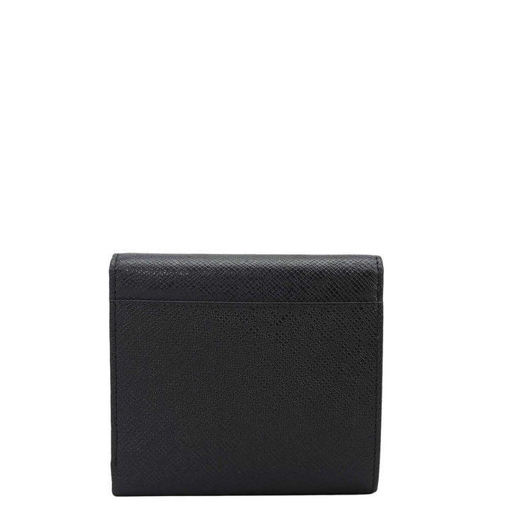 Franzy Leather Ladies Wallet - Black