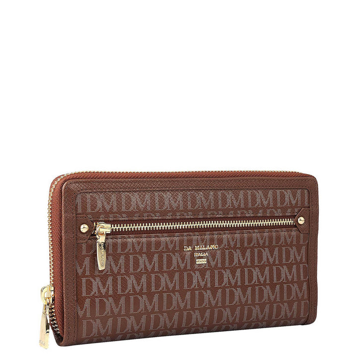 Monogram Leather Ladies Wallet - Date