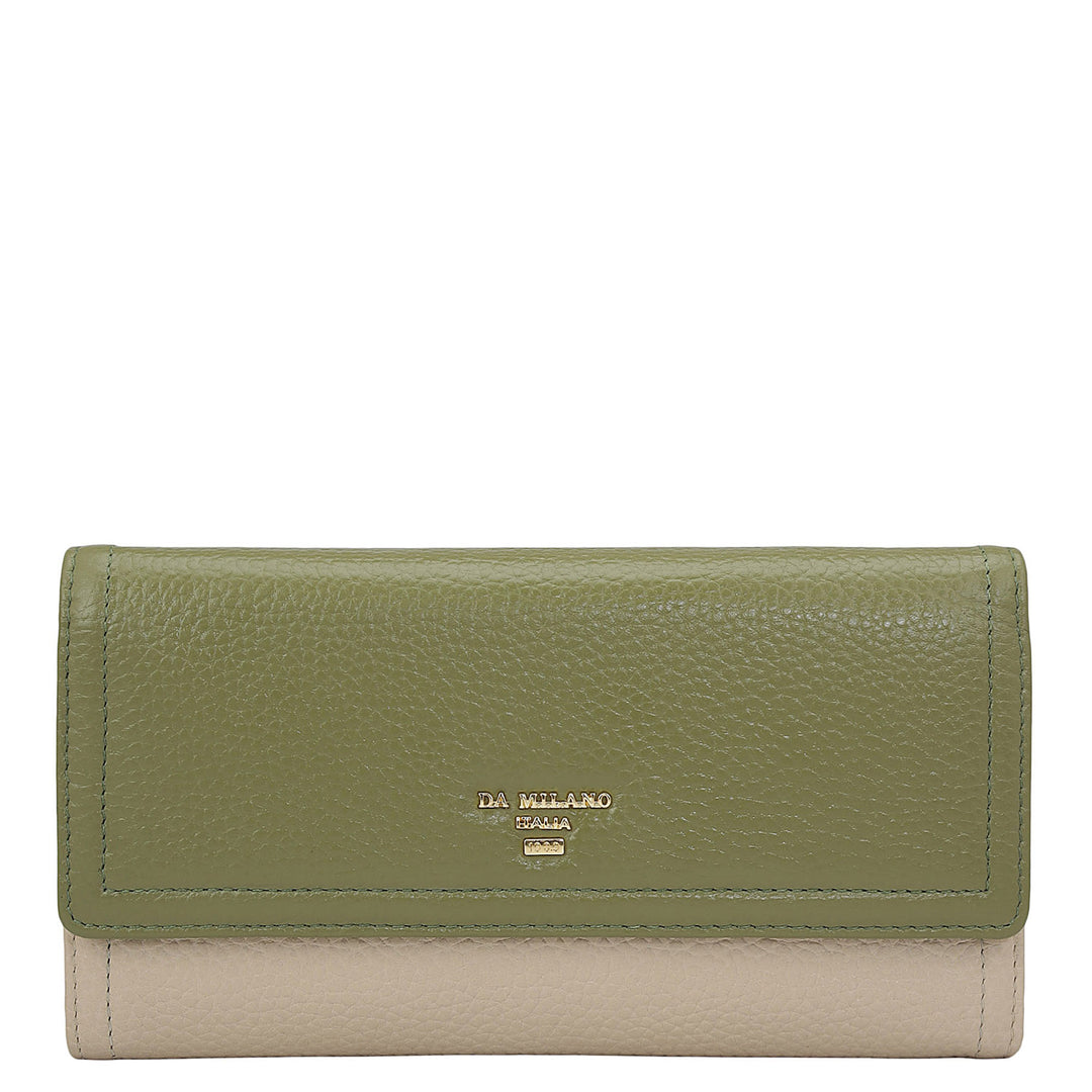 Wax Leather Ladies Wallet - Fern & Dove