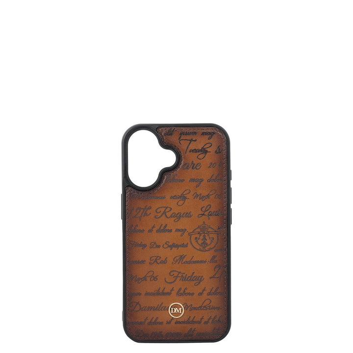 Signato Leather Mobile Case - Cognac