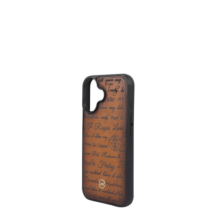Signato Leather Mobile Case - Cognac