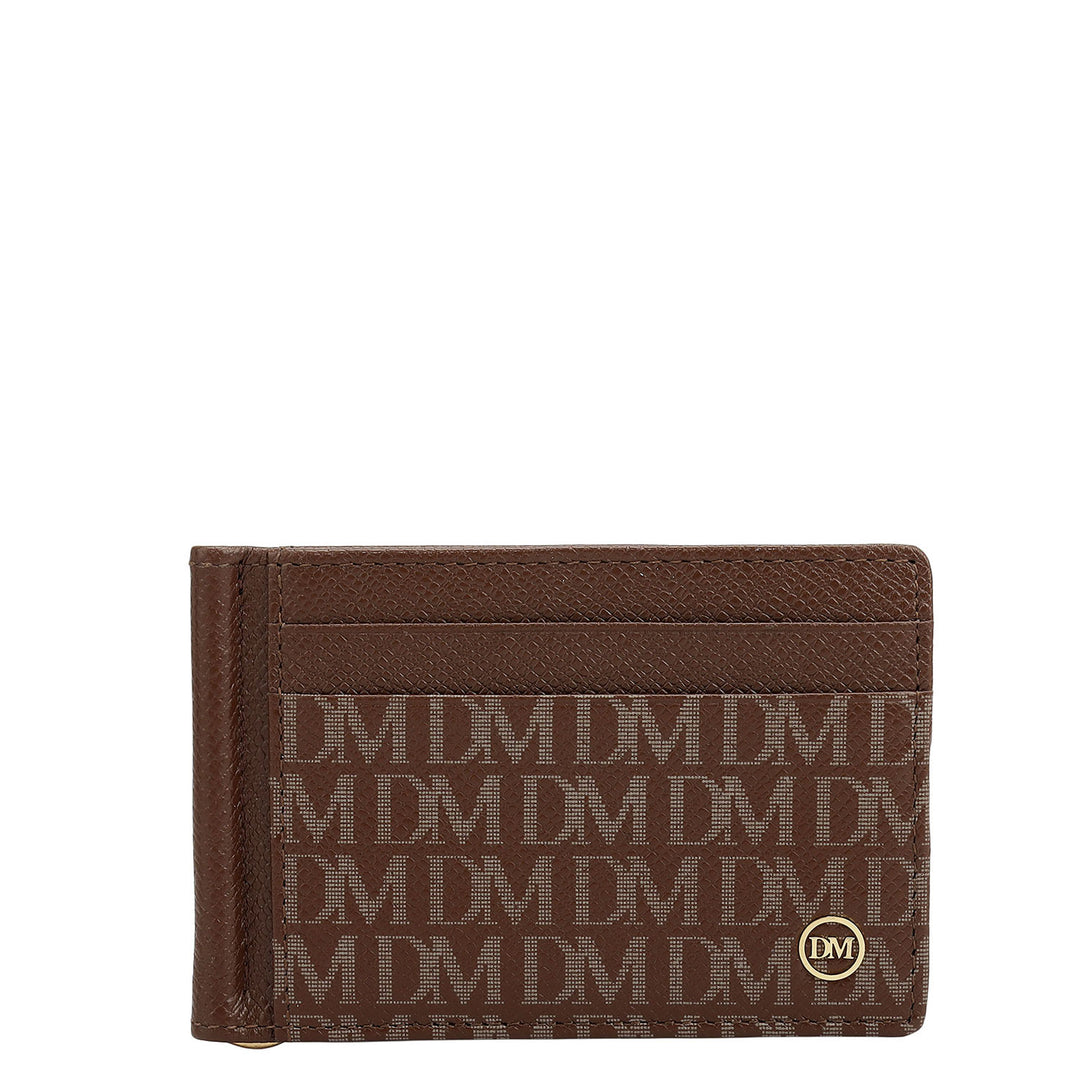 Monogram Franzy Leather Money Clip - Date