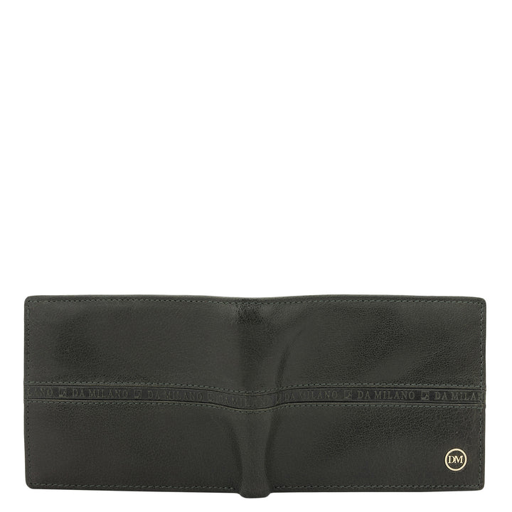 4 Slots Leather Money Clip - Green