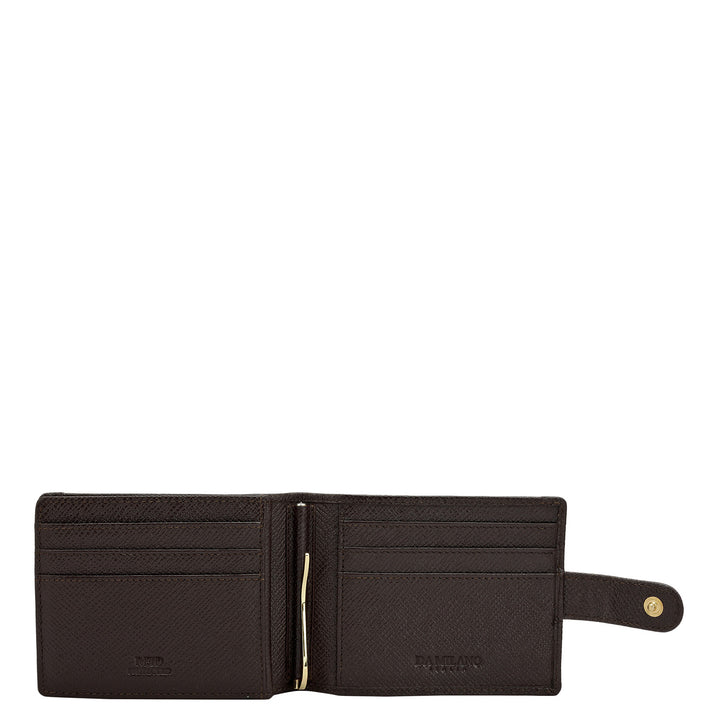 Croco Leather Money Clip - Date