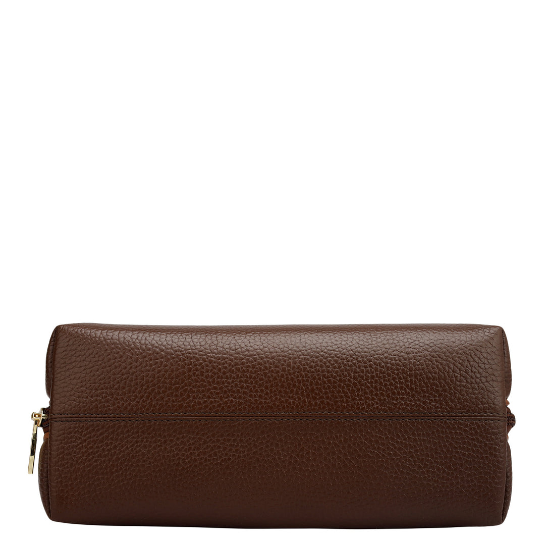 Wax Leather Multi Pouch - Espresso