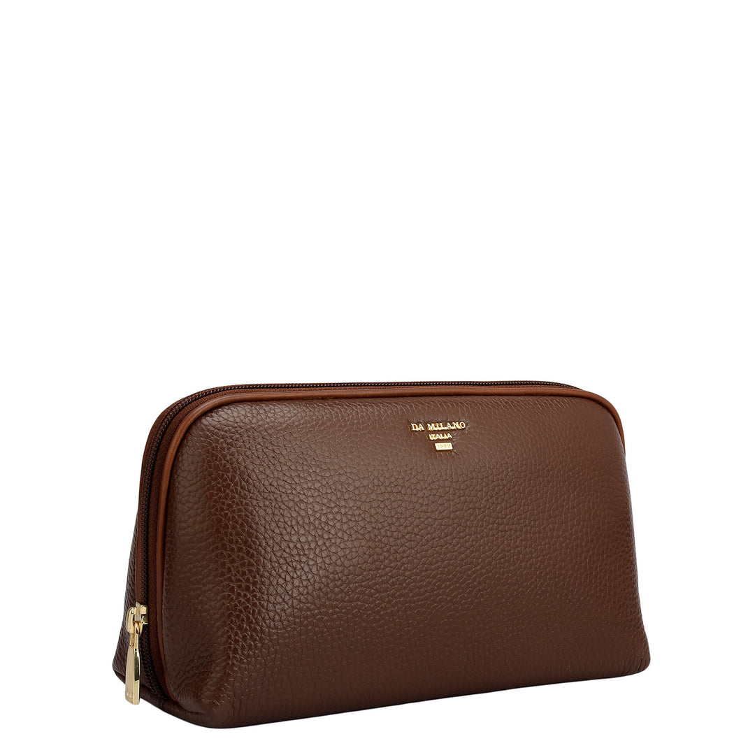 Wax Leather Multi Pouch - Espresso