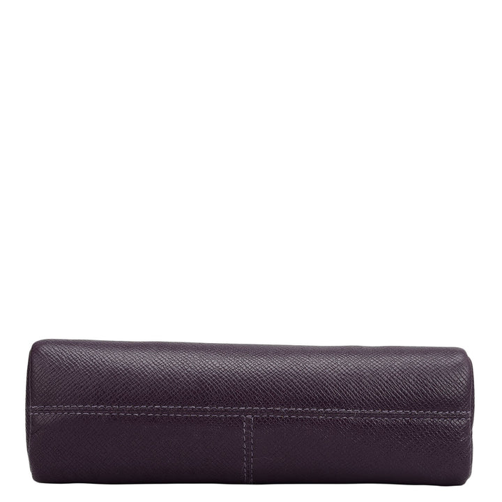 Franzy Leather Multi Pouch - Grapevine