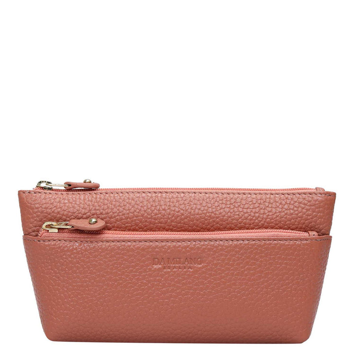 Wax Leather Multi Pouch - Terracotta