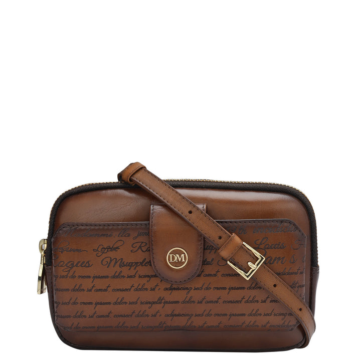 Signato Leather Multi Pouch - Cognac