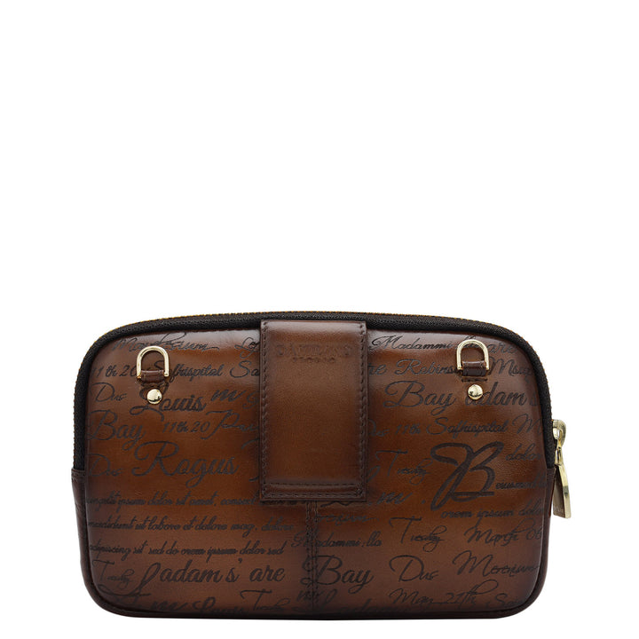 Signato Leather Multi Pouch - Cognac