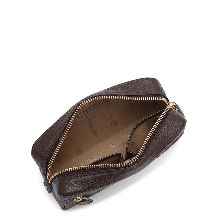 Wax Leather Multi Pouch - Chocolate