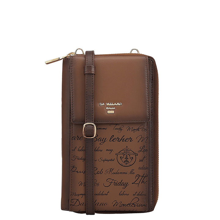 Signato Leather Crossbody - Tan