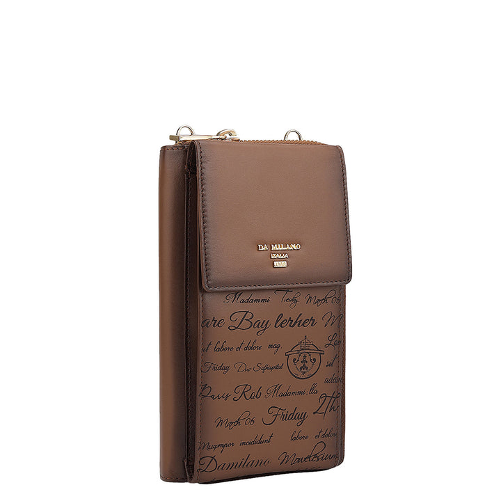 Signato Leather Crossbody - Tan