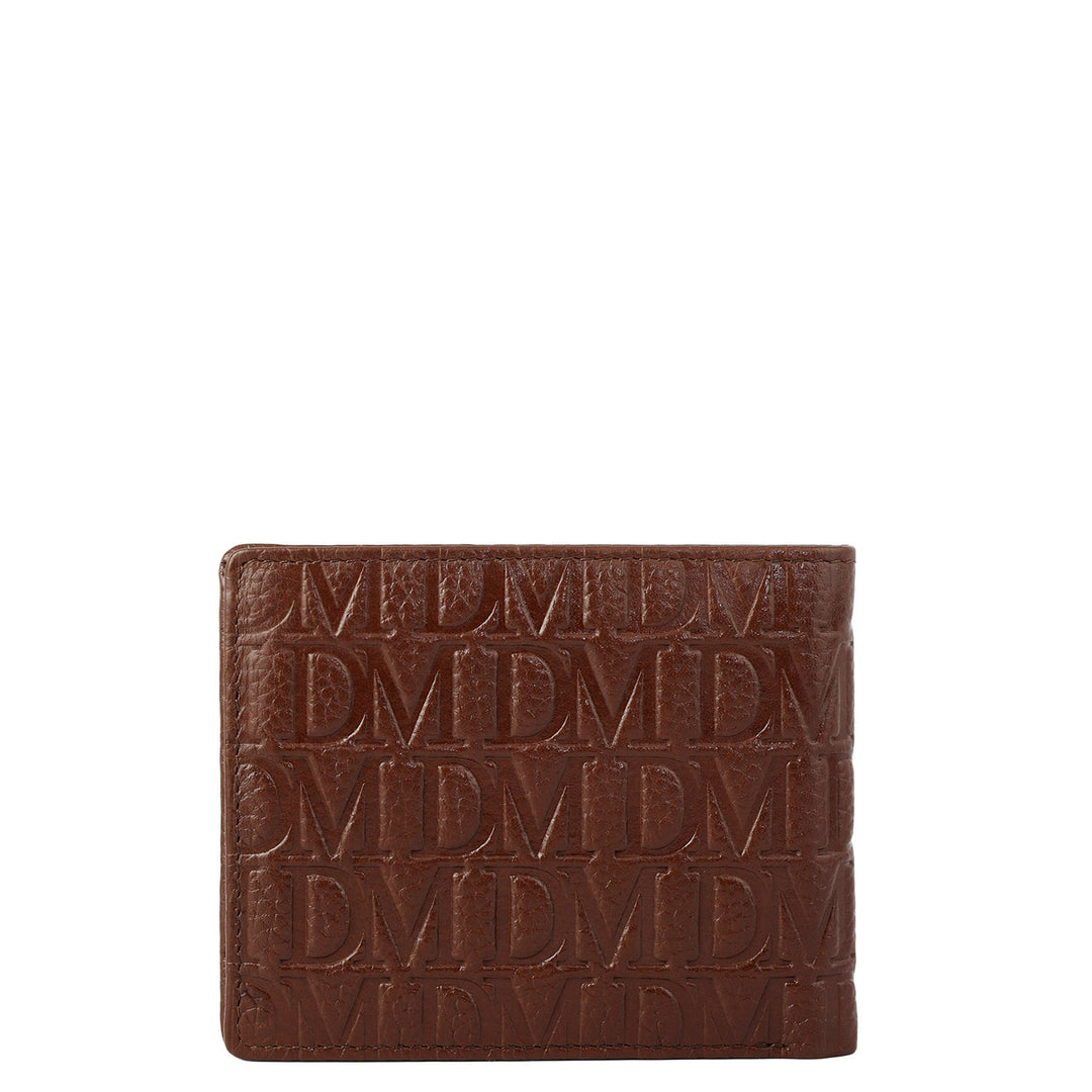 Espresso Bifold Leather Mens Wallet