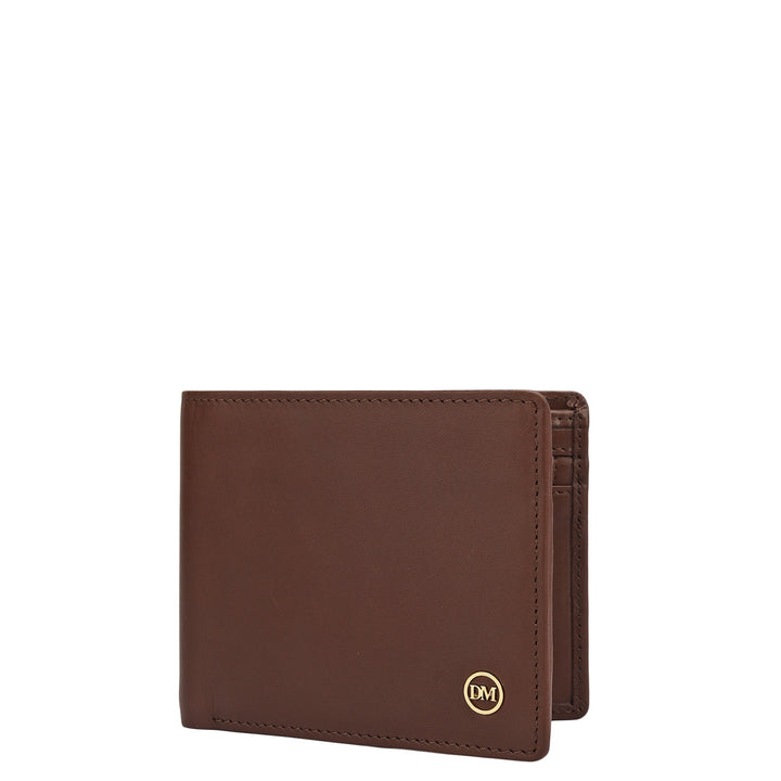 Brown Bifold Leather Mens Wallet
