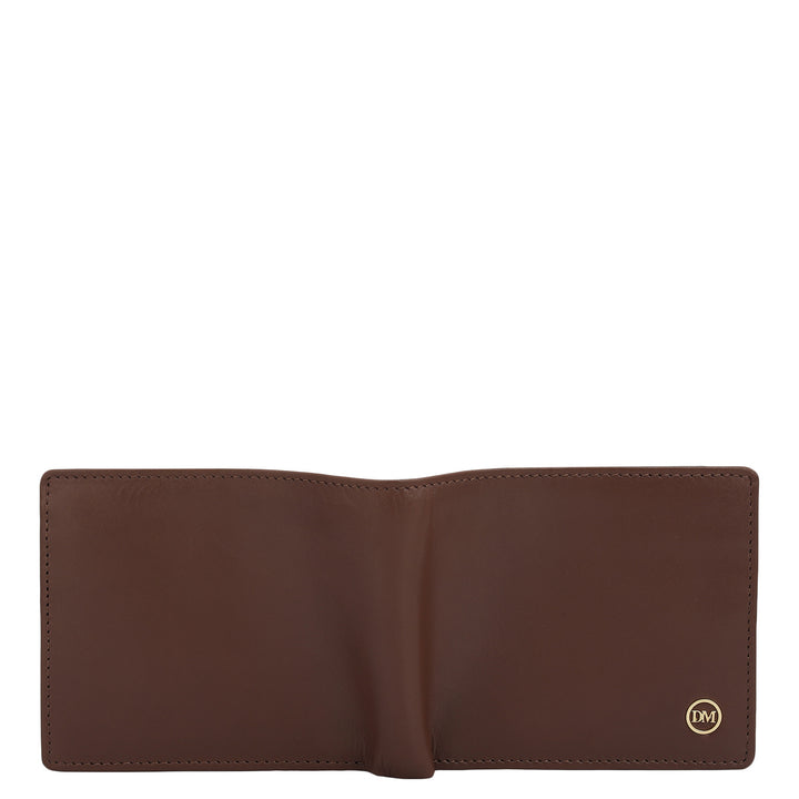 Brown Bifold Leather Mens Wallet